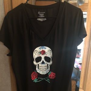 Womens Skull blouse